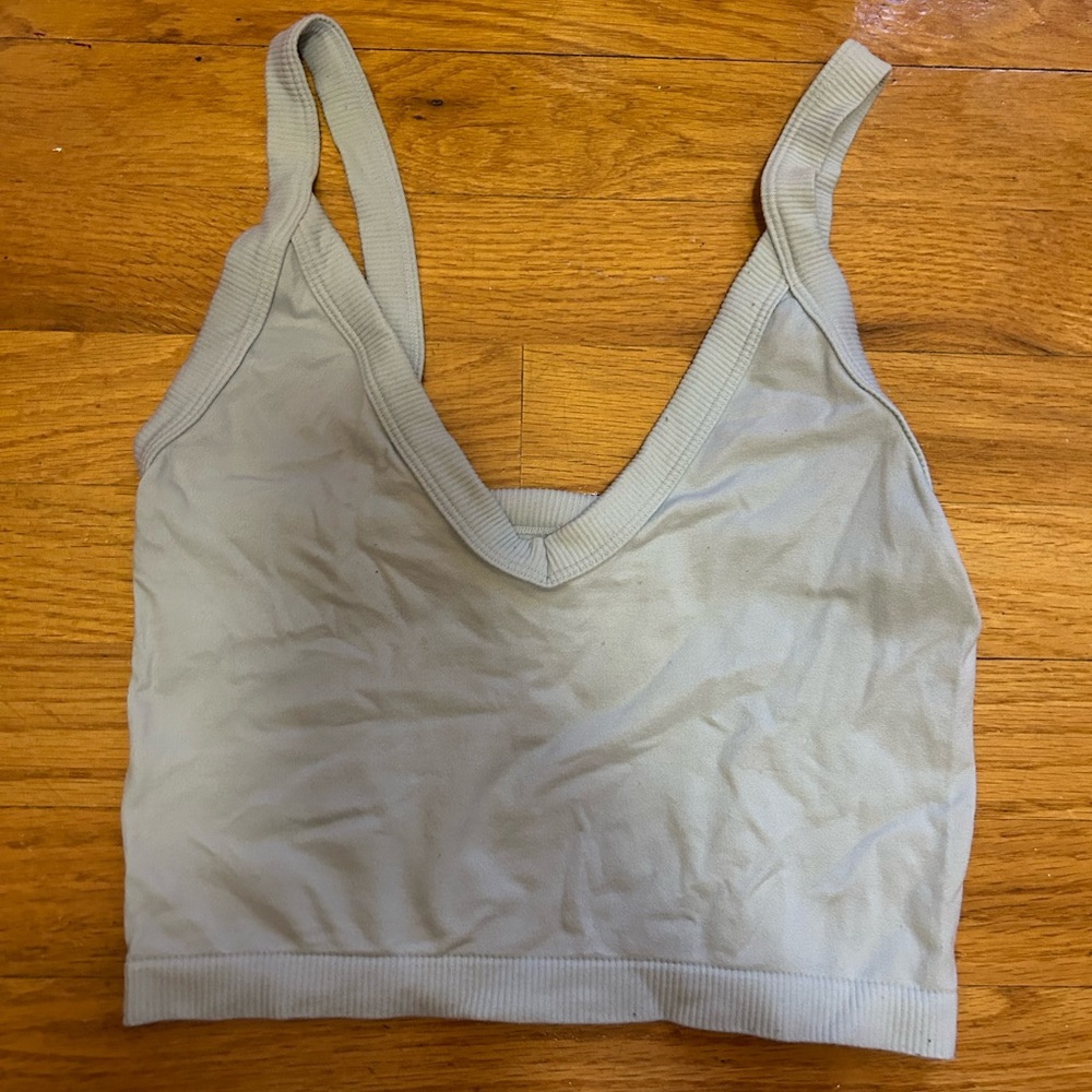 Blue one size tank top.